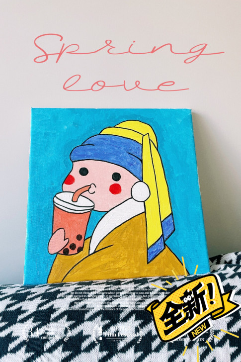 手绘装饰画~可定制