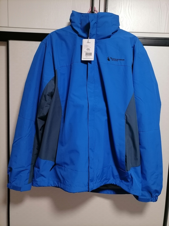 闲置处理全新带吊牌男款安踏冲锋衣 安踏男士...