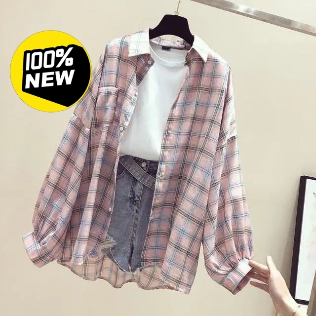 朋友服装店不开了，帮忙清货，格子衬衫一件2...