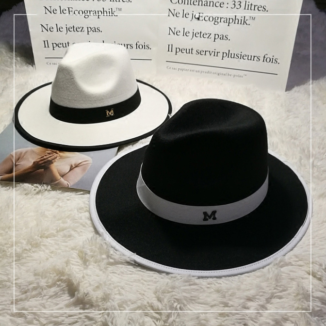 韩国帽子女英伦复古休闲包边小礼帽百搭爵士帽...