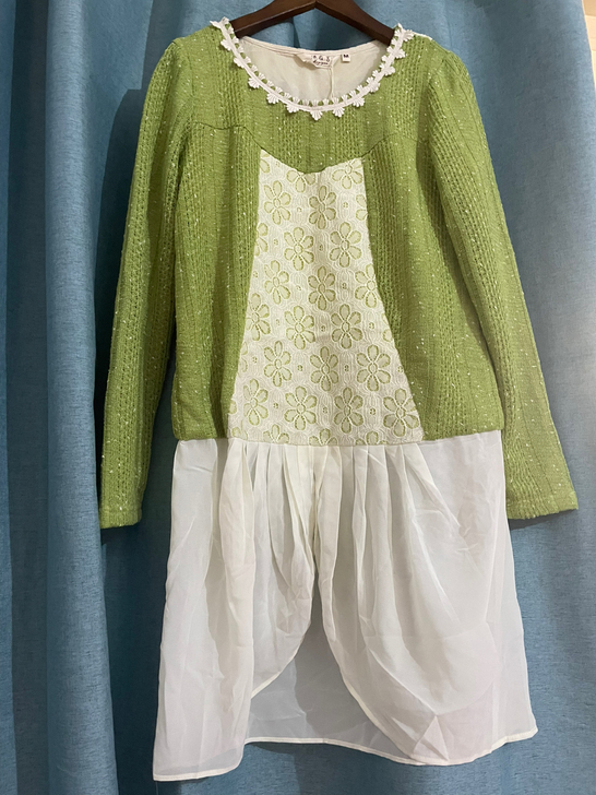 素言中长款针织衫