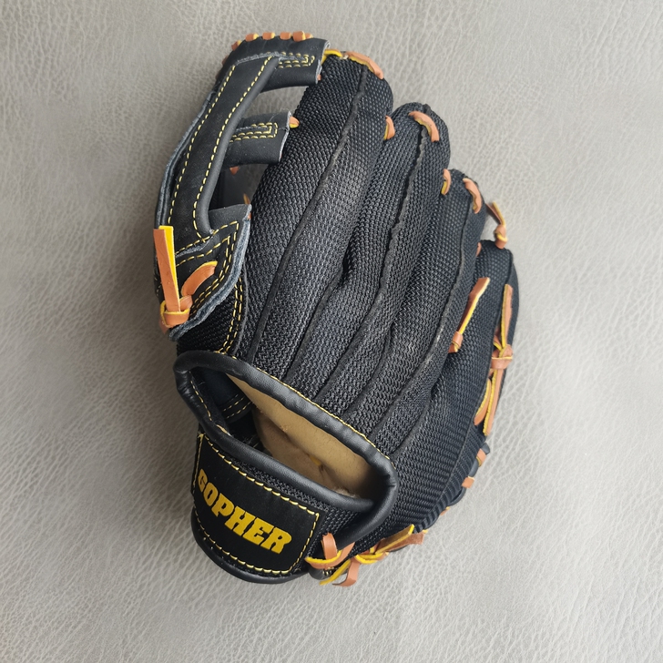 GOPHER 美国地鼠11寸右手真皮棒球垒...