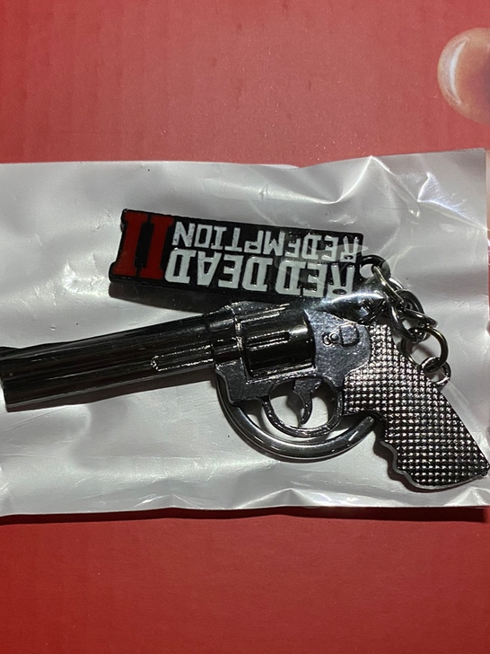 PS4荒野大镖客游戏外置特典 钥匙扣  全...