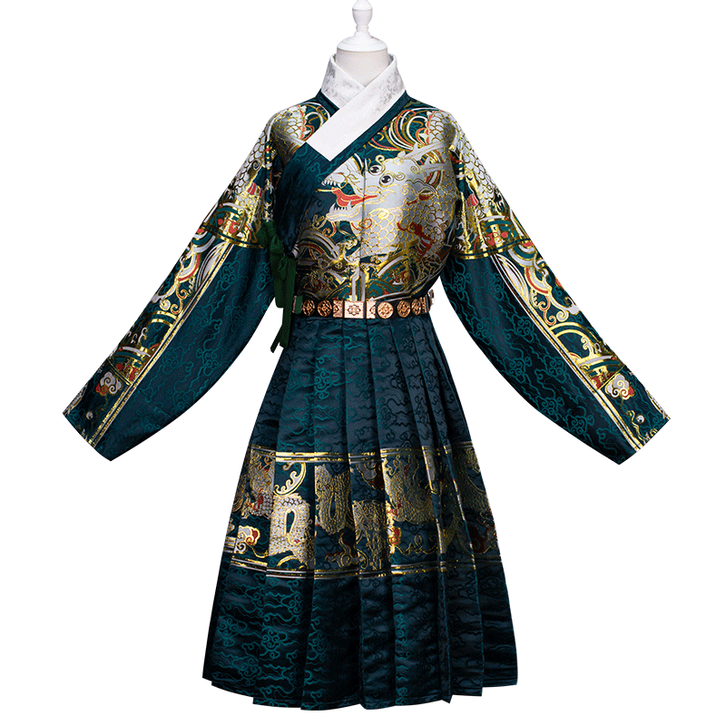 【狂暑价】如梦霓裳男装女装织金飞鱼服贴里[...