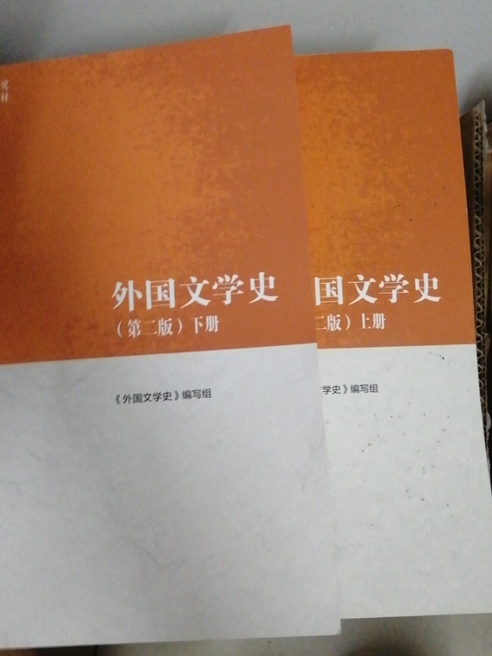 外国文学史上下册