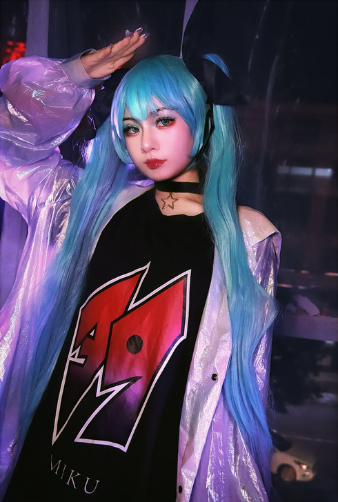 miku初音未来潮服cos服cosplay...