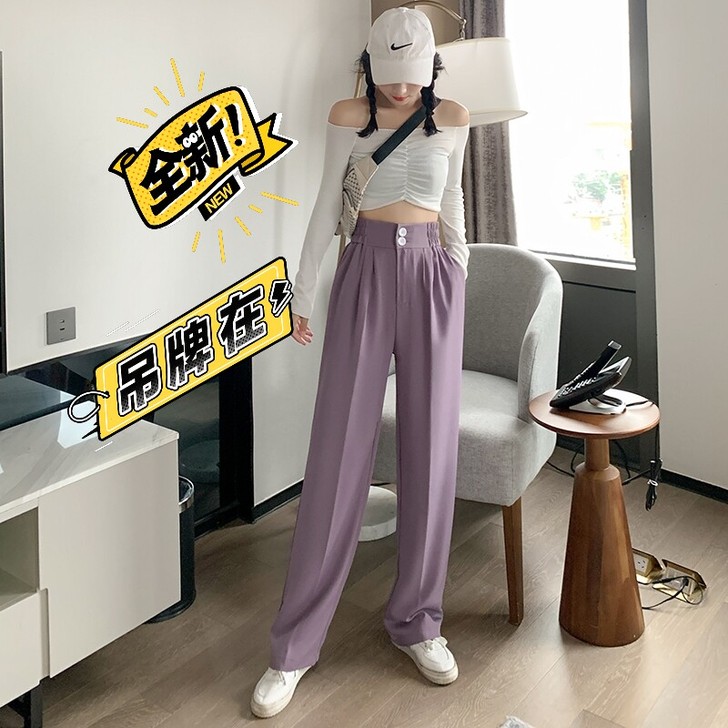 全新垂感西装冰丝裤，挺凉快的款式