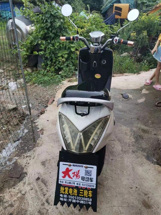 高配五羊电动车，全车智能启动，知能防盗锁这...