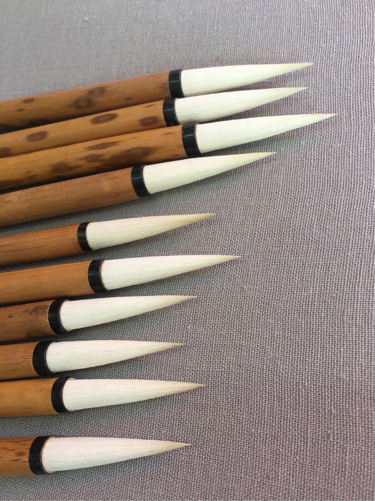 右军书法纯羊豪毛笔书宜画宜多买多优惠噢。