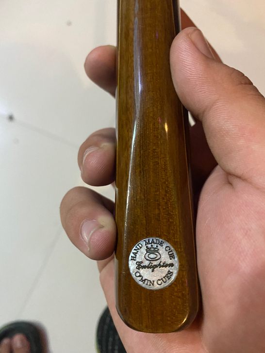 85新奥秘启蒙台球杆力道足剑纹好