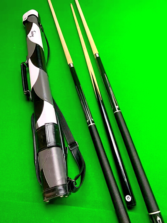 全新当二手卖美洲豹台球杆分体桌球杆