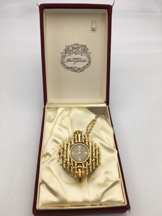 中古 seiko 精工 吊坠女表手卷机械表...