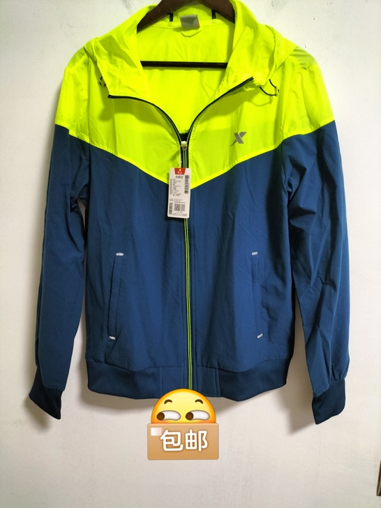 特步正品风衣男休闲时尚百搭防风潮