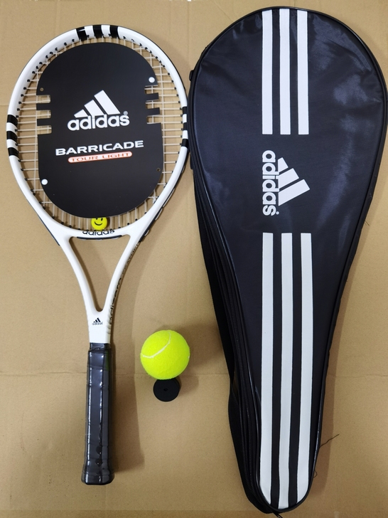 阿迪达斯adidas网球拍大学体育课网球拍...