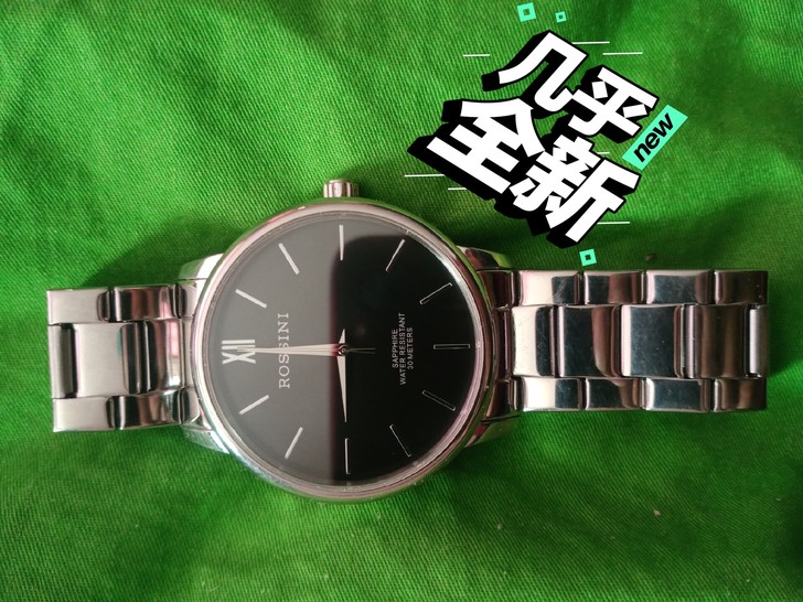 正品罗西尼，一年了，没怎么带，闲置了，表背...