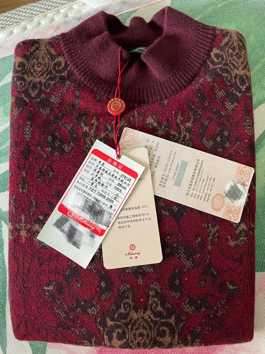 米皇羊绒衫全新正品女式100%山羊绒 中老...