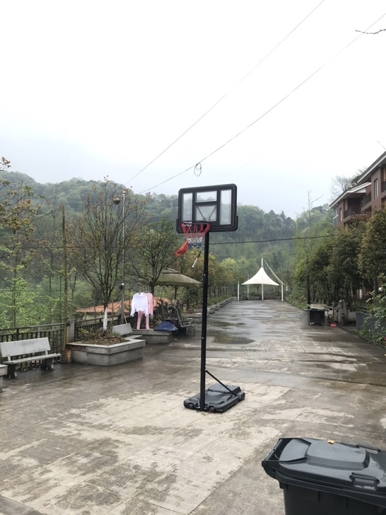 3.05米成人儿童通用型篮球架投篮筐青少年...