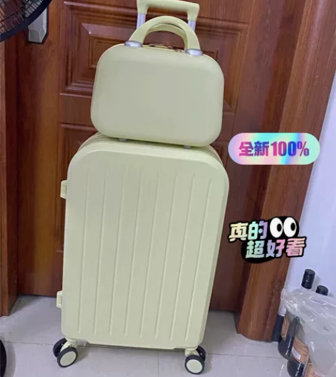学生行李箱女小型轻便20寸ins网红新款密...