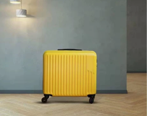 君华仕 18寸黄色/银色 橫版拉杆箱 公司...