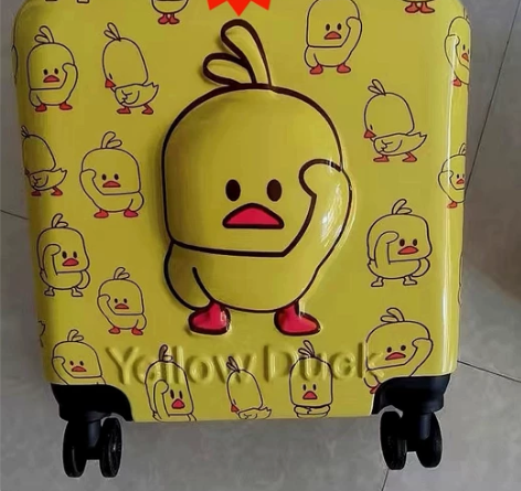 清仓捡漏儿童旅行箱拉杆箱3D立体卡通20寸...