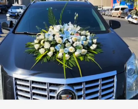 花艺师 花艺布置 上门汽车尾箱 冰箱布置 ...