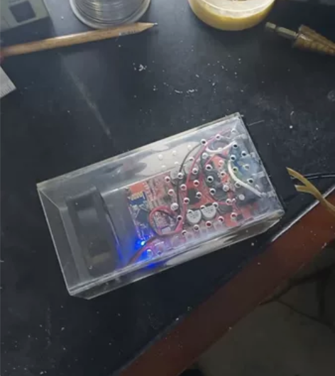 蓝牙音箱一套，12V蓝牙主板加手工制作，静...