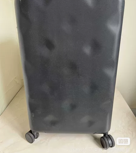 不莱玫行李箱22plus圆点纹黑色拉杆箱 ...