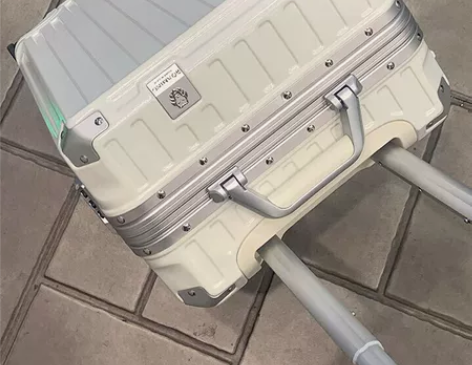 出口日本漫游铝框旅行箱行李箱密码箱纯PC2...