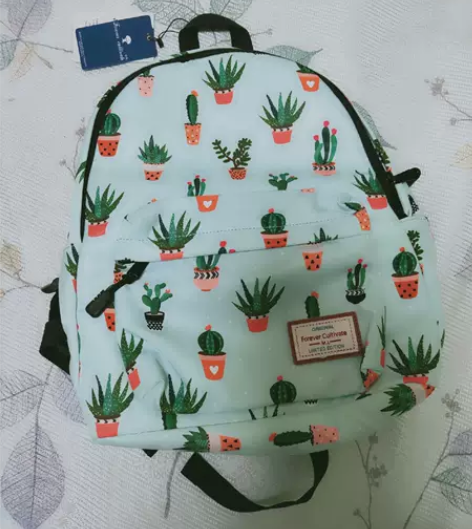 WINNER/优胜者双肩包韩版时尚休闲印花...