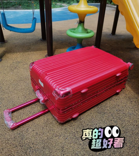 便宜出超大号铝合金行李箱29寸大红色结婚箱...