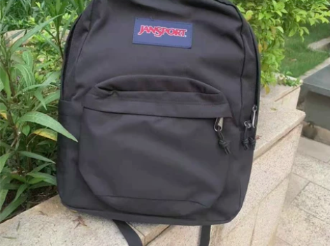 全新黑色Jansport杰斯伯正品双肩背包...