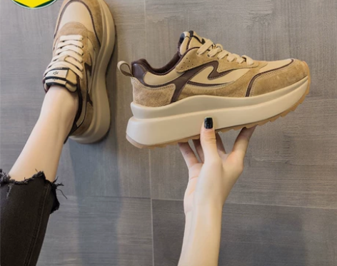 特价清仓，啄木厚底老爹鞋女ins潮2022...