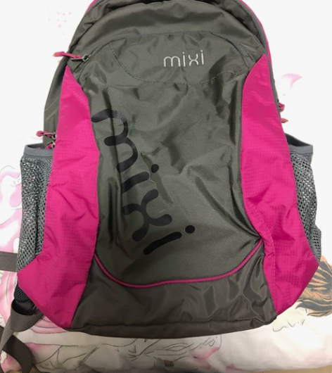 米熙休闲运动背包双肩包女书包中学生男时尚潮...