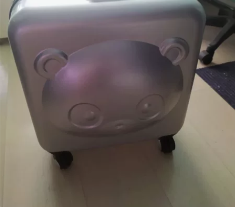 百度熊拉杆箱 百度熊登机箱，百度正品，九新...