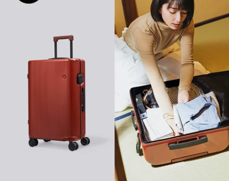 ito拉杆箱 PISTACHIO砖红色行李...