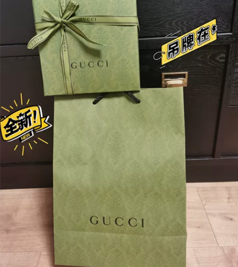 GUCCI高价款古驰正品羊绒开司米围巾全新...