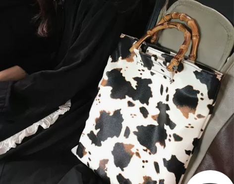 大容量购物袋2021夏季新款手提袋简约复古...