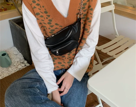 ?2020新款小众设计个性ins超火胸包网...