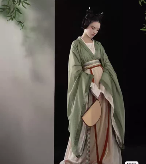 晴山汉服魏晋风三件套（山的） 买来拍照用，...