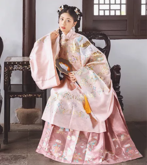 【全新·榴花着锦】少女版 花朝记汉服仿妆花...