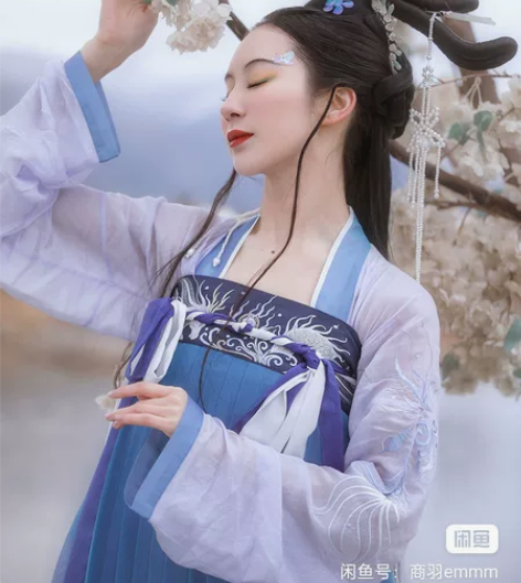 【代友出】钟灵记龙女齐胸襦裙汉服配广袖大袖...