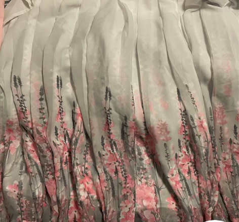 如梦霓裳 一片式下裙 长度到小腿和脚踝之间...