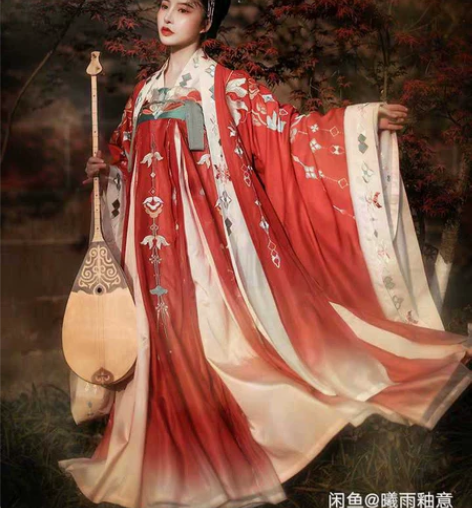 都城南庄汉服镜花缘衫璎珞中国风飘逸正版全套...