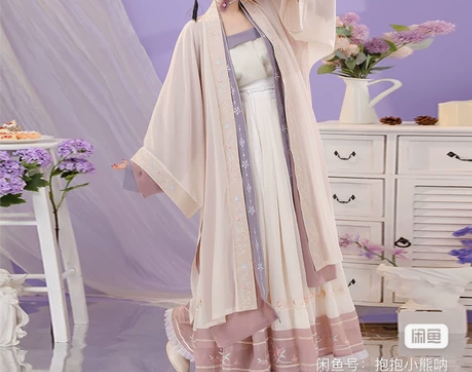 【标价出】清梳原创芳华宋制汉服 四件套 s...