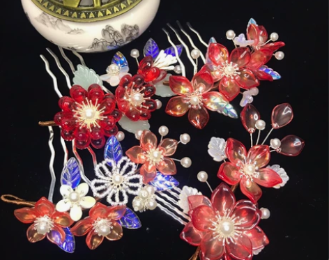 发簪福袋 同色系福袋，128