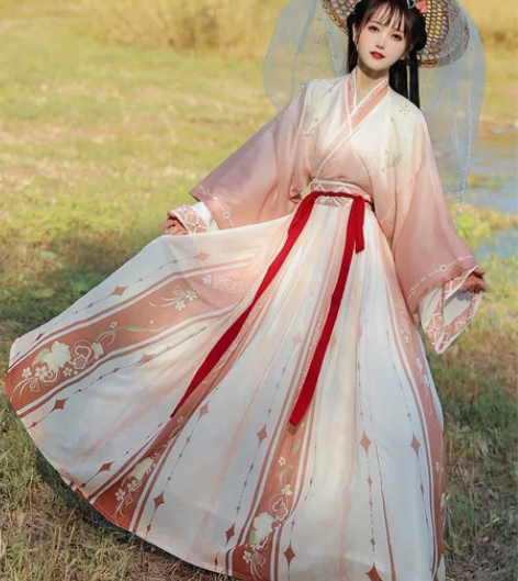 出全新汉服 买回来后一次没有穿过，也没有洗...