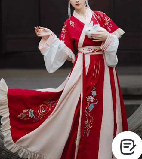 耀春【花湘蓉】汉服正品 原创齐腰晋制晋襦 ...