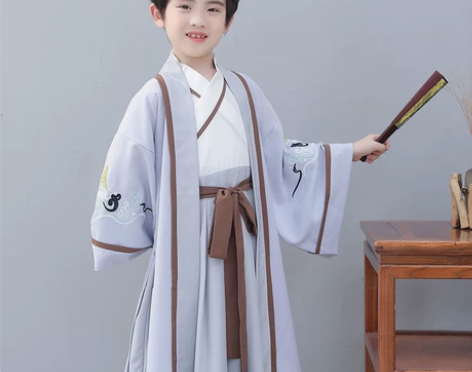 汉服男童中国风儿童古装春夏超仙古风唐装少爷...