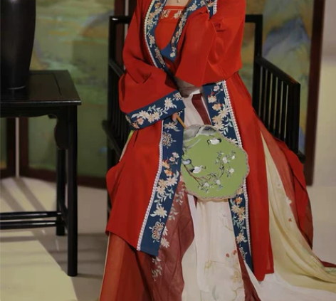 素羽华裳【踏莎行】原创汉服女宋制褙子对襟长...