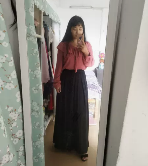 洛云衣阁汉服褶裙，黑色S码银丝褶裙洛云衣阁...